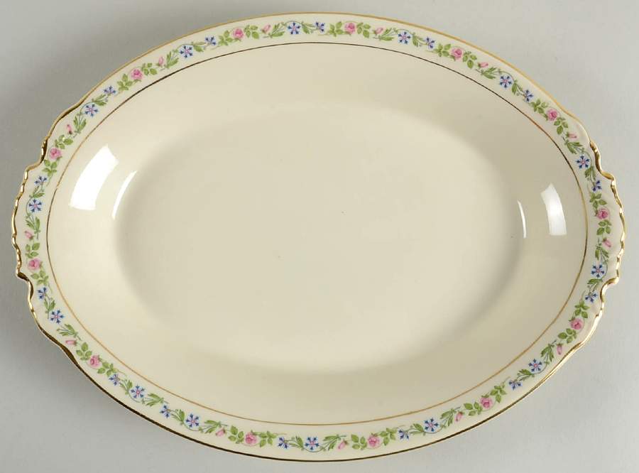 Dorset 12" Oval Serving Platter by Harmony House China-1