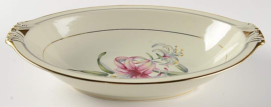 Elizabeth 11" Oval Vegetable Bowl by Harmony House China-1