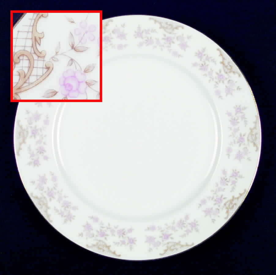Enchantment Dinner Plate by Harmony House China-1