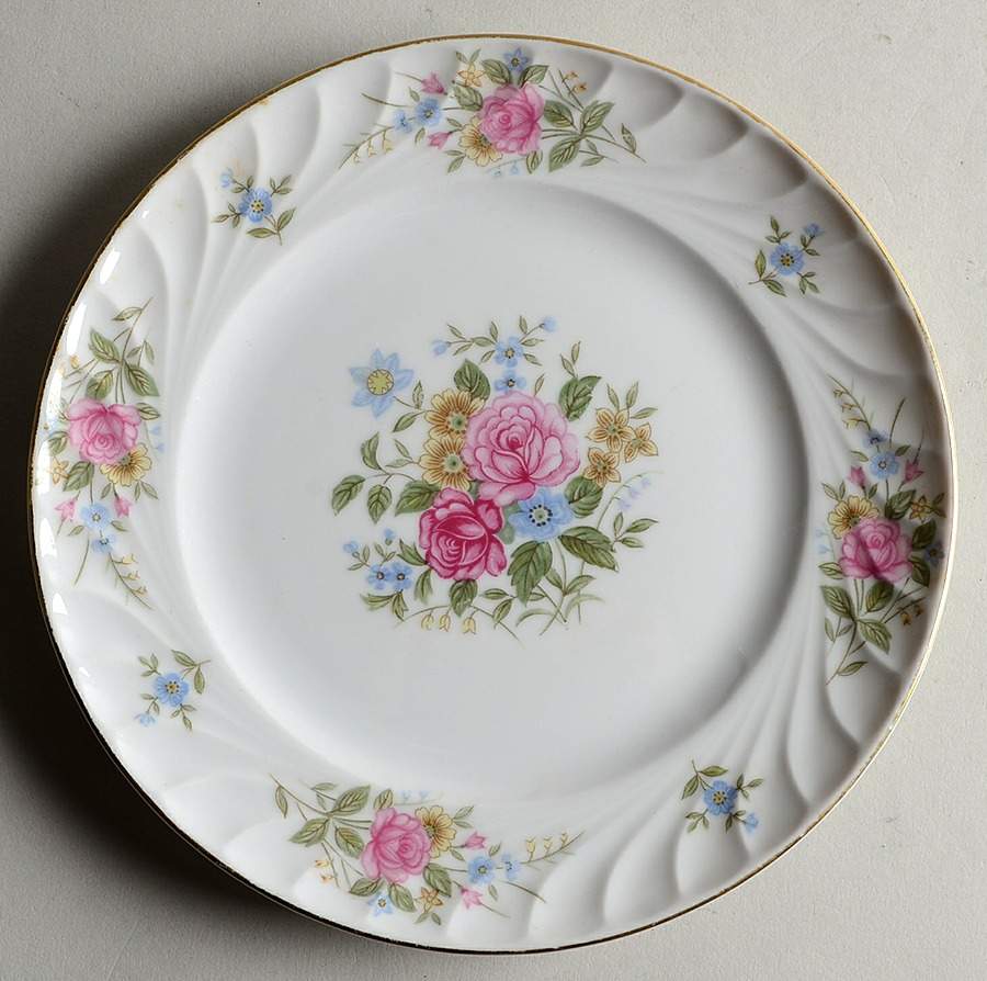 English Garden Salad Plate by Harmony House China-1
