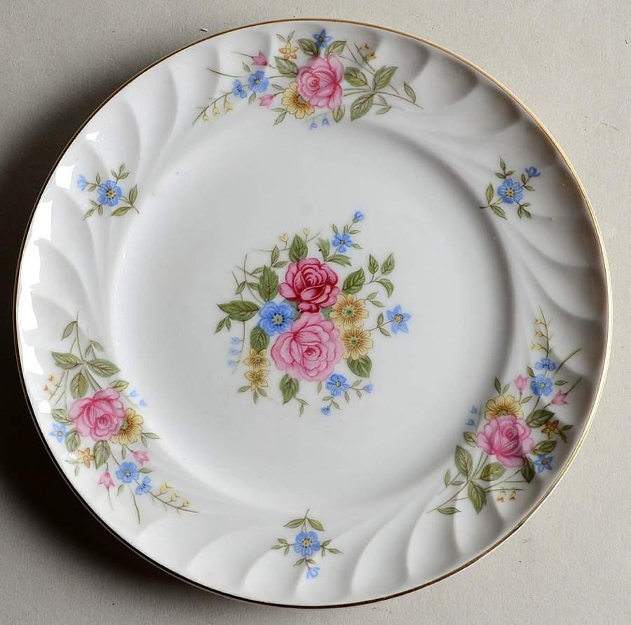 English Garden Bread & Butter Plate by Harmony House China-1