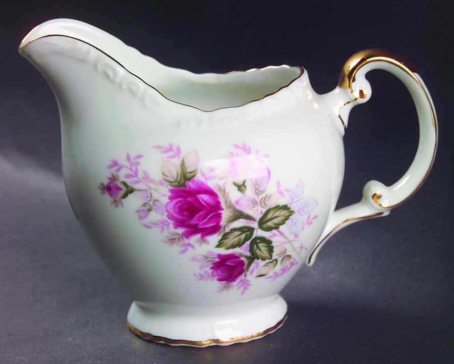 Eugenie Rose Creamer by Harmony House China-1