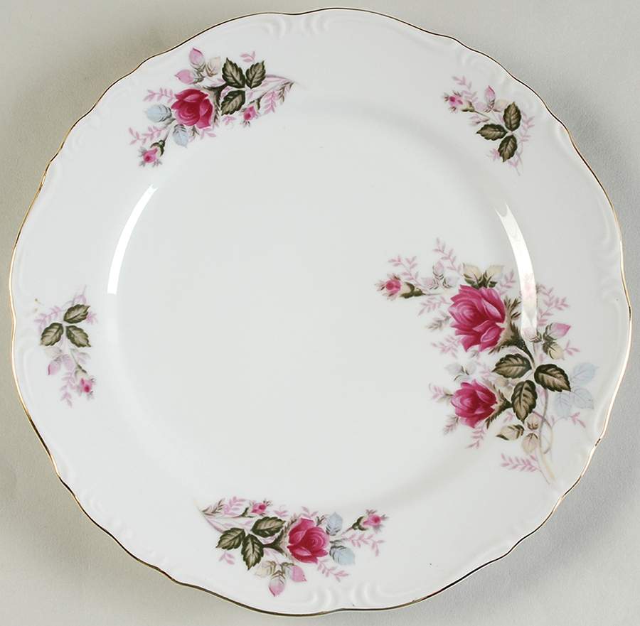 Eugenie Rose Dinner Plate by Harmony House China-1