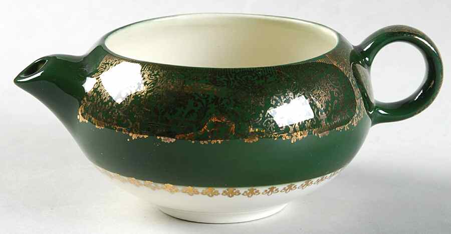 Excellency Green Creamer by Harmony House China-1