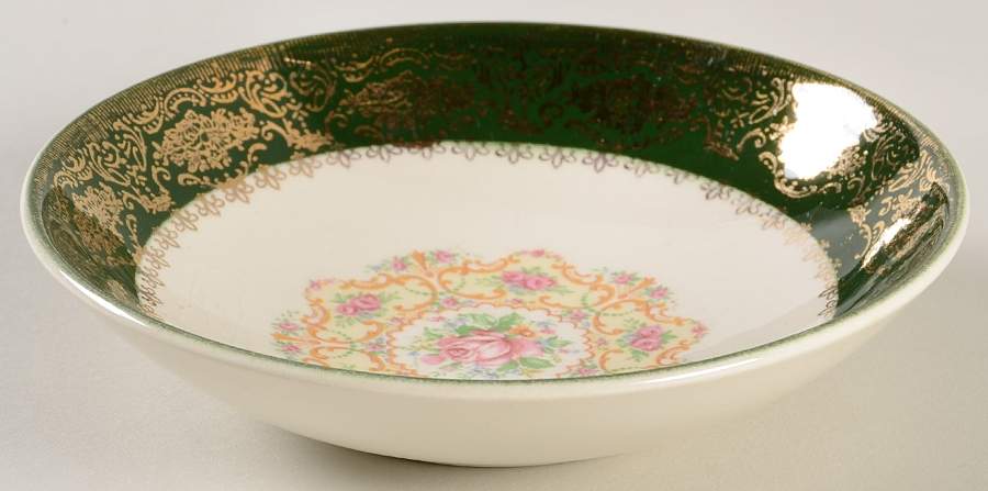 Excellency Green Fruit/Dessert (Sauce) Bowl by Harmony House China-1