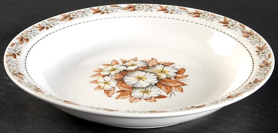 Fairfax Rim Soup Bowl by Harmony House China-1