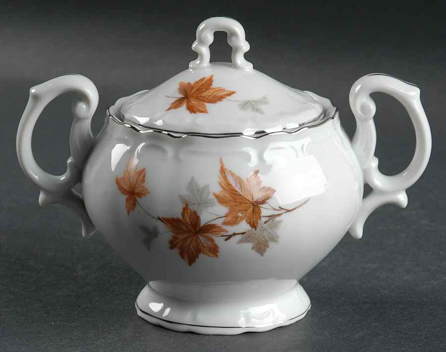 Felicia Sugar Bowl & Lid by Harmony House China-1
