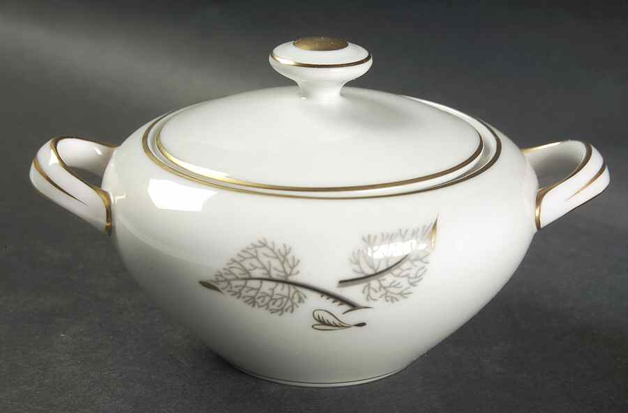 Flair Sugar Bowl & Lid by Harmony House China-1