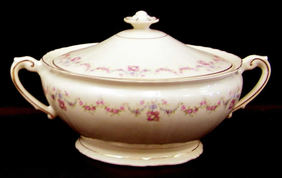 Fontaine Round Covered Vegetable by Harmony House China-1