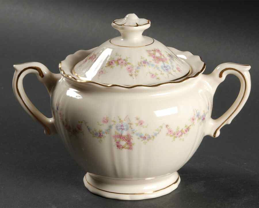 Fontaine Sugar Bowl & Lid by Harmony House China-1