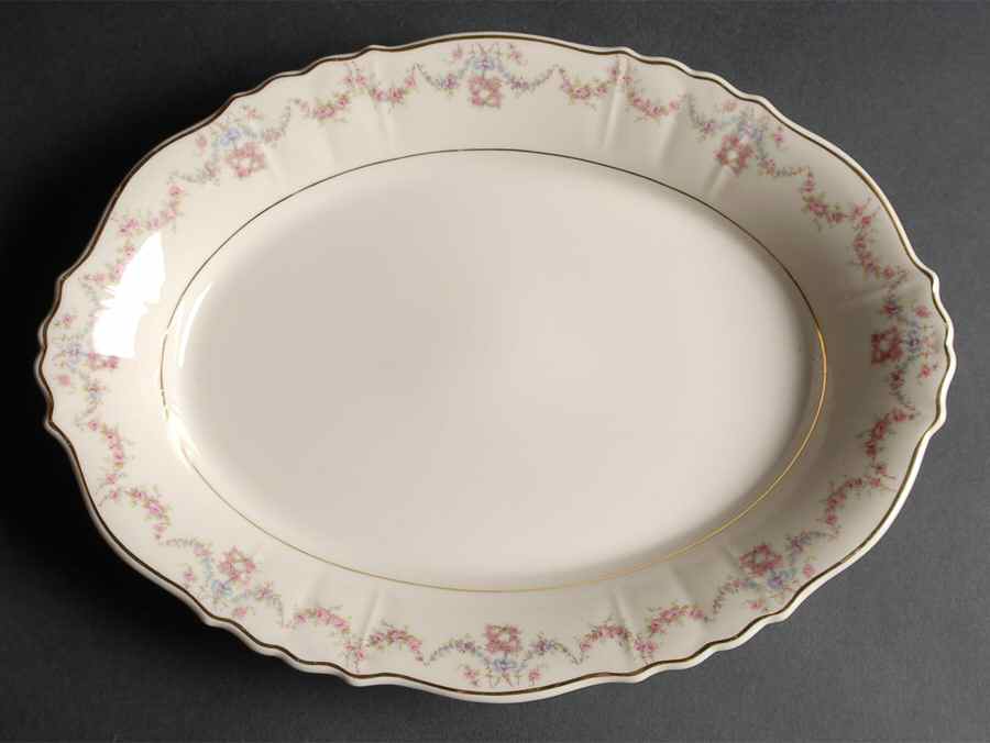 Fontaine 12" Oval Serving Platter by Harmony House China-1