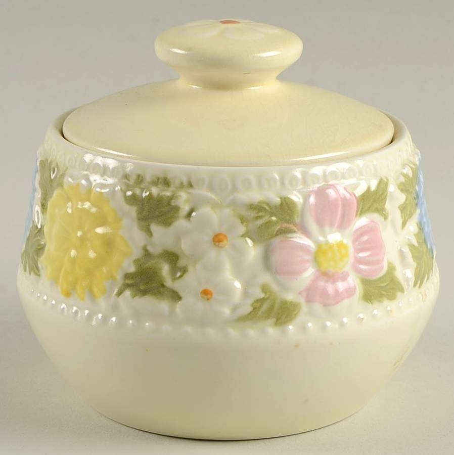 Garden Party Sugar Bowl & Lid by Harmony House China-1