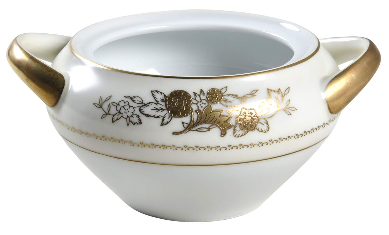 Gold Crest Sugar Bowl No Lid by Harmony House China-1