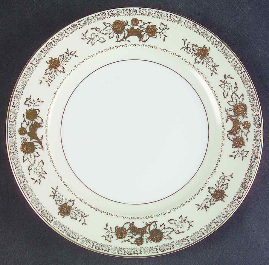 Gold Crest Salad Plate by Harmony House China-1