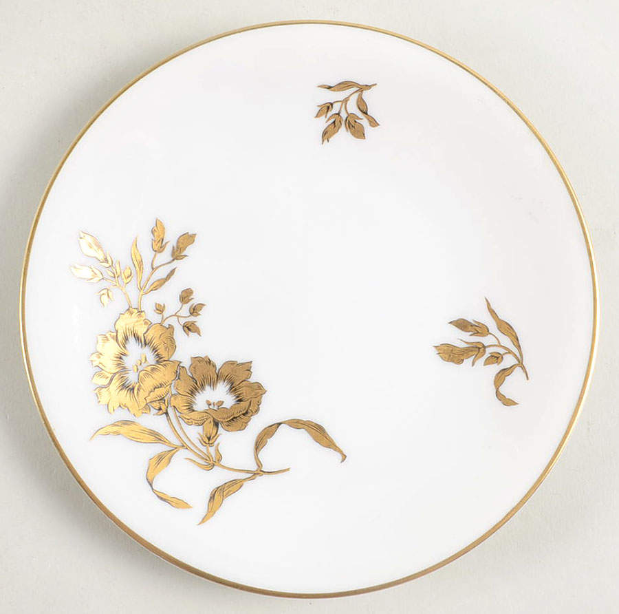 Golden Glory Bread & Butter Plate by Harmony House China-1