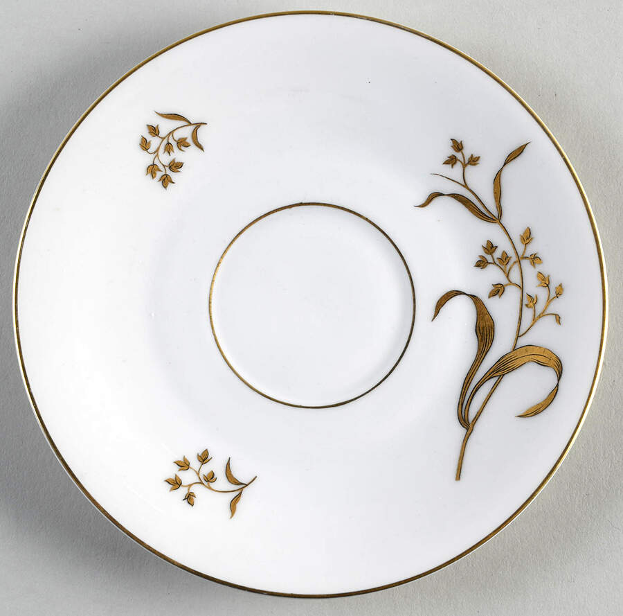Golden Glory Saucer by Harmony House China-1