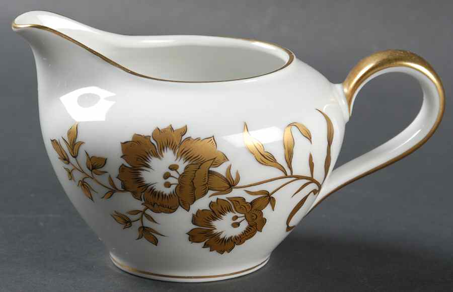 Golden Glory Creamer by Harmony House China-1