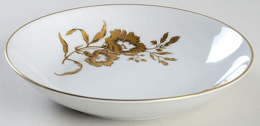 Golden Glory Coupe Soup Bowl by Harmony House China-1