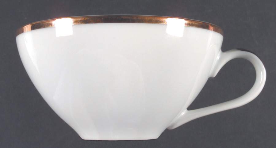 Golden Moderne Flat Cup by Harmony House China-1