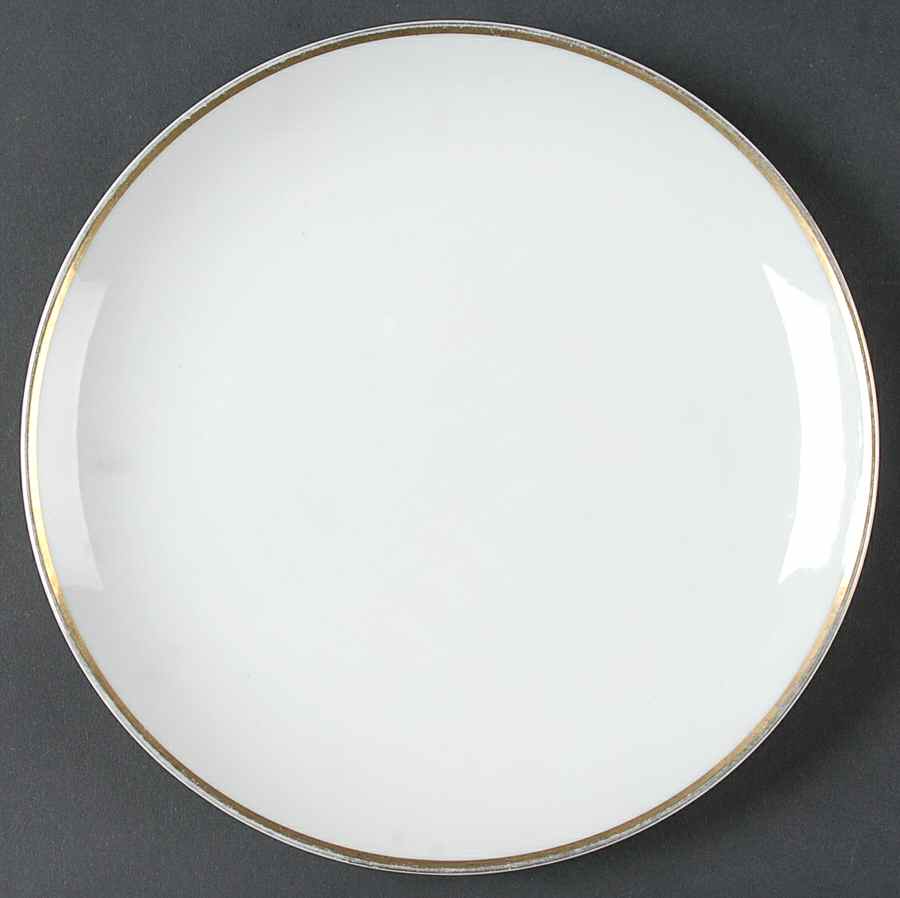 Golden Moderne Salad Plate by Harmony House China-1