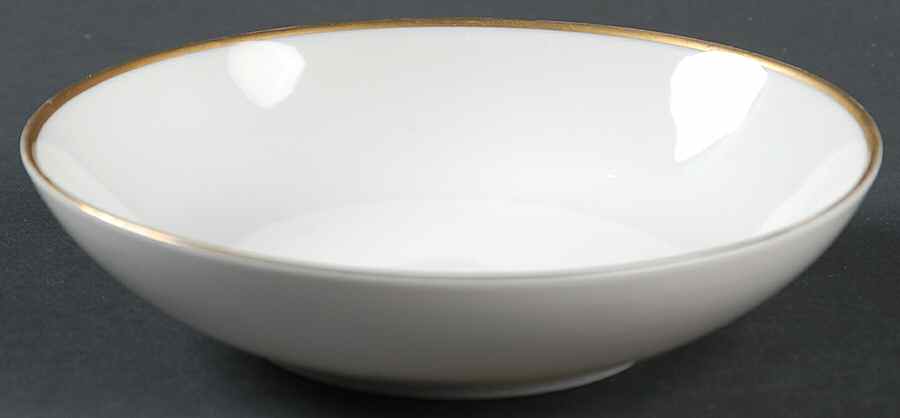 Golden Moderne Fruit/Dessert (Sauce) Bowl by Harmony House China-1