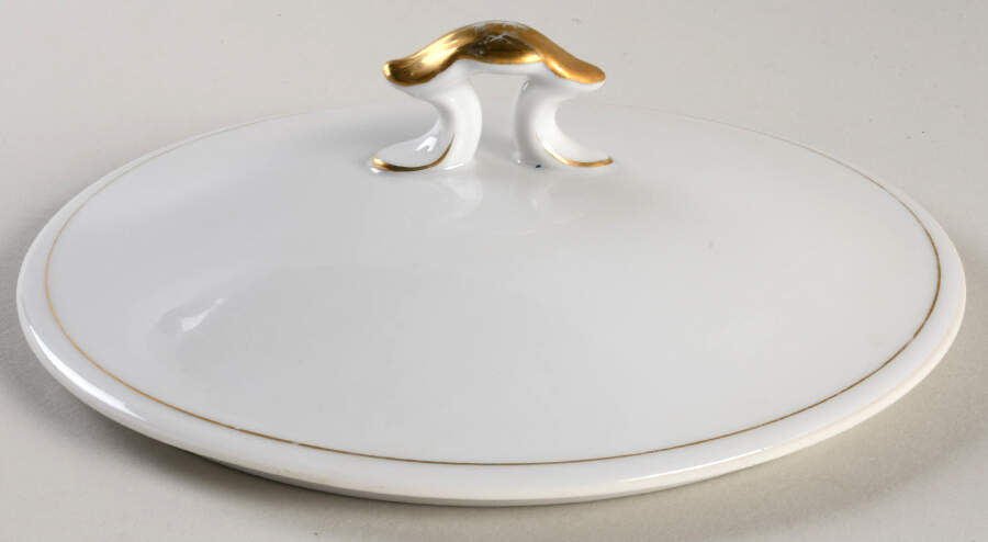 Golden Starlight Lid for Round Vegetable by Harmony House China-1