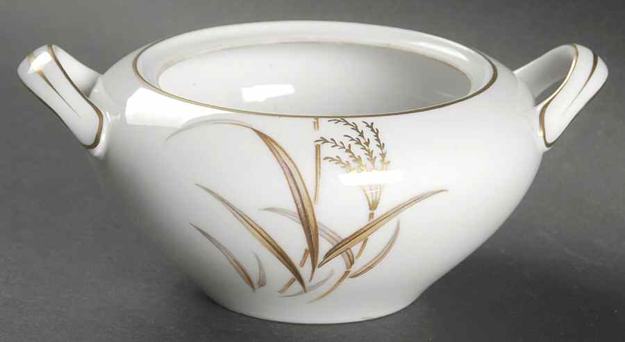 Golden Wheat Sugar Bowl No Lid by Harmony House China-1