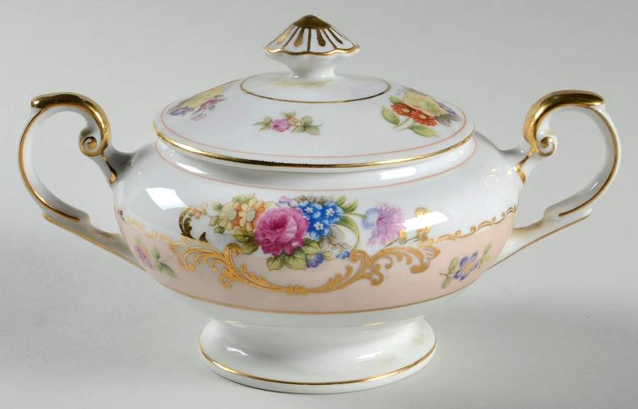 Grandeur Sugar Bowl & Lid by Harmony House China-1