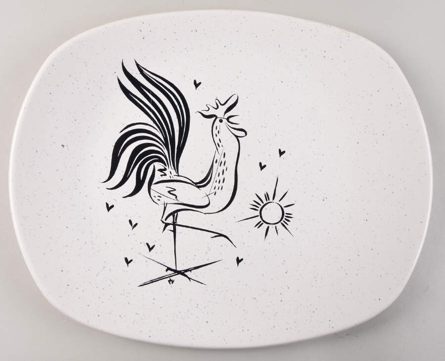 Dawn 13" Oval Serving Platter by Harmony House China-1