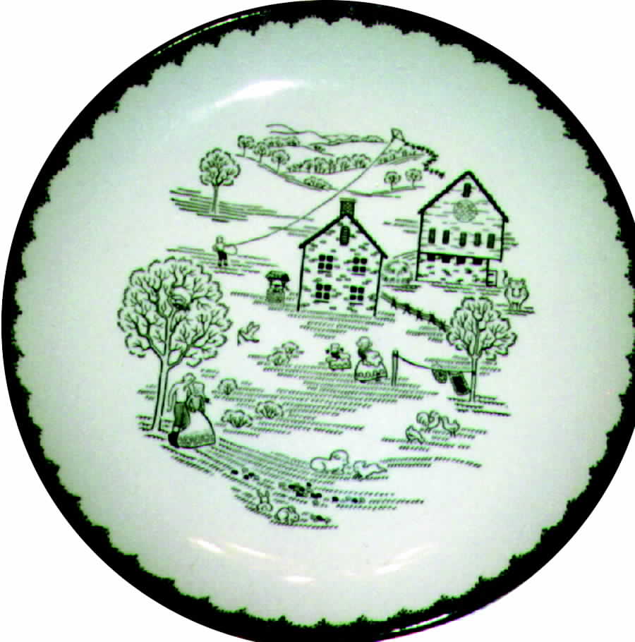 HAH4 Dinner Plate by Harmony House China-1
