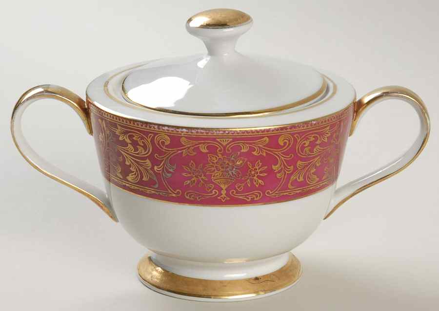 Hanover Sugar Bowl & Lid by Harmony House China-1
