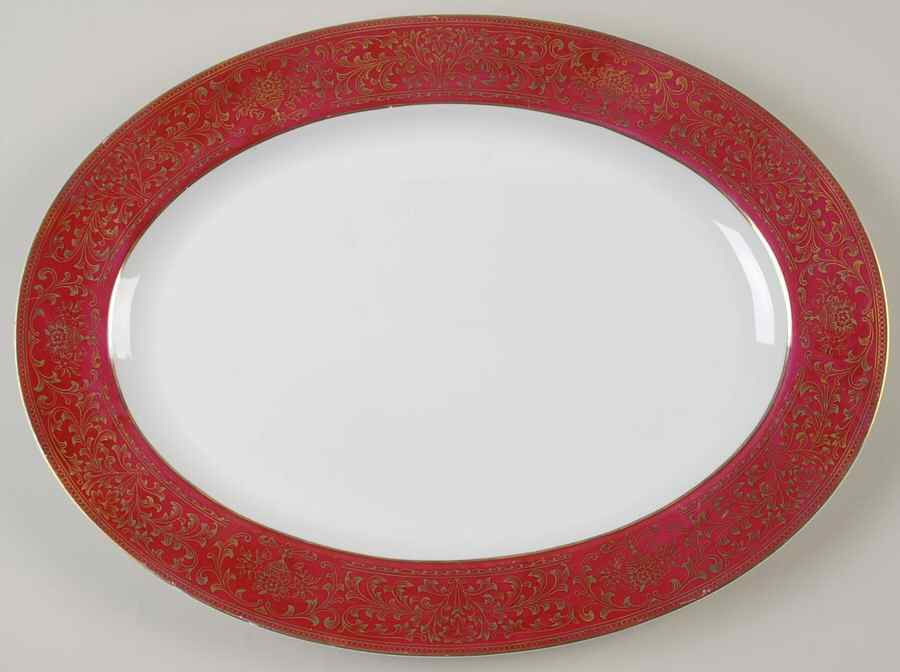 Hanover 16" Oval Serving Platter by Harmony House China-1