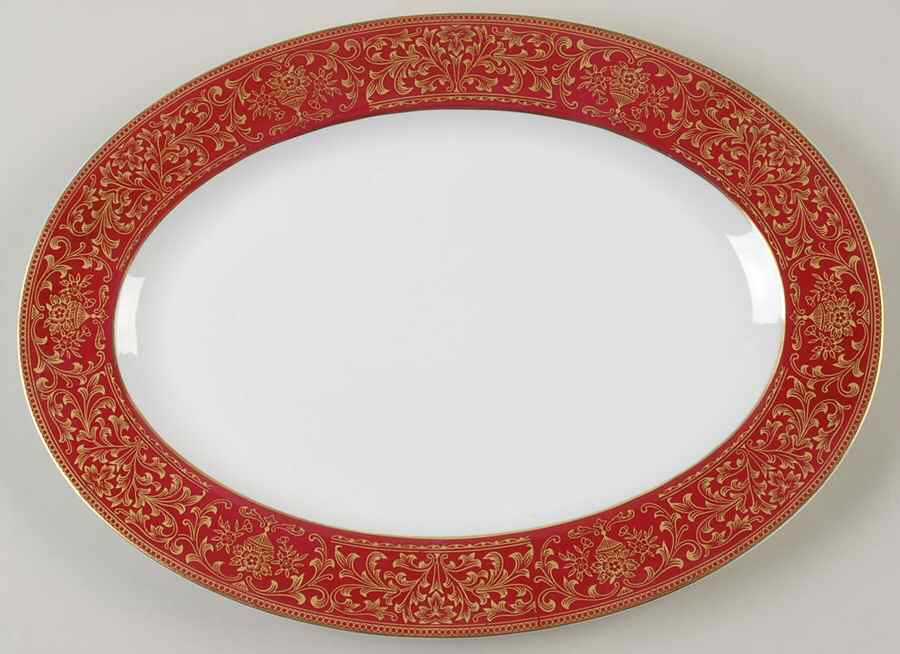 Hanover 14" Oval Serving Platter by Harmony House China-1