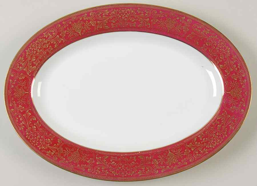 Hanover 12" Oval Serving Platter by Harmony House China-1