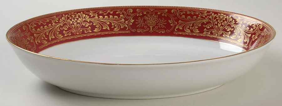 Hanover 10" Oval Vegetable Bowl by Harmony House China-1