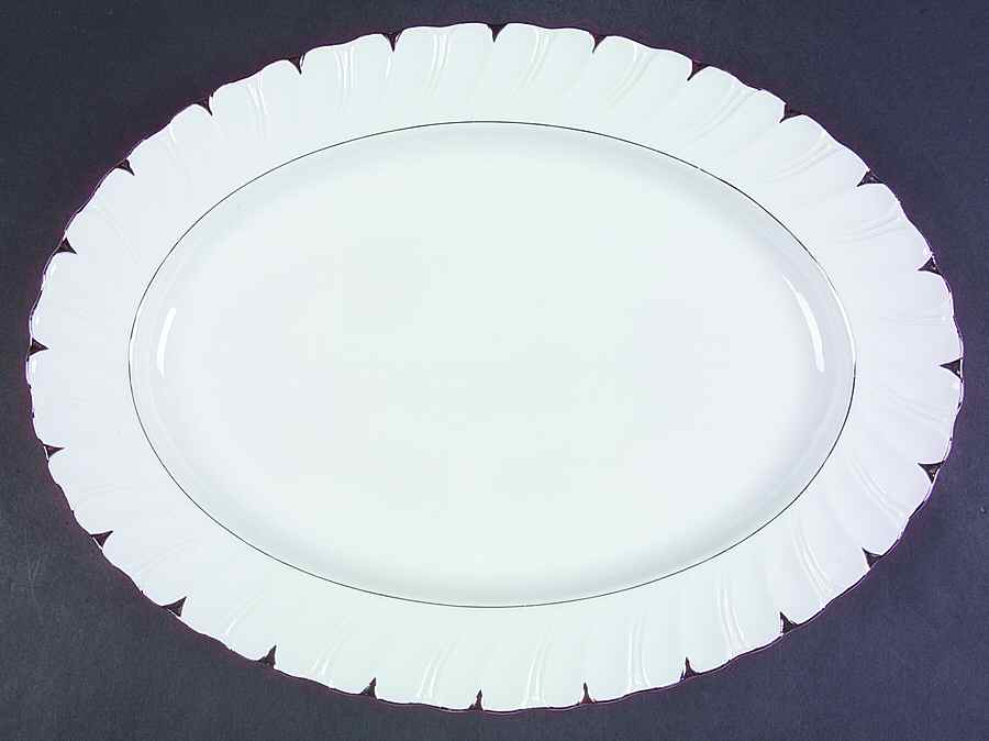 Heirloom 14" Oval Serving Platter by Harmony House China-1