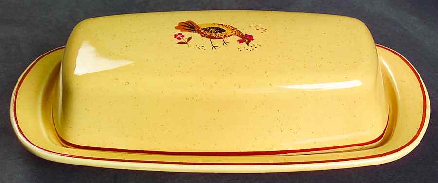 Honey Hen 1/4 Lb Covered Butter by Harmony House China-1