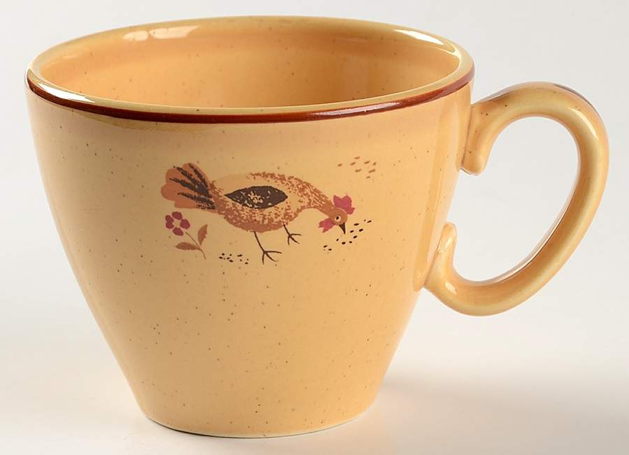 Honey Hen Flat Cup by Harmony House China-1