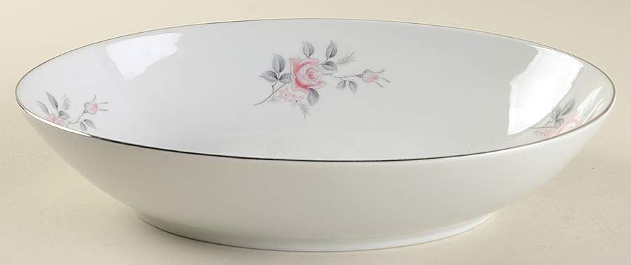 Janet 10" Oval Vegetable Bowl by Harmony House China-1