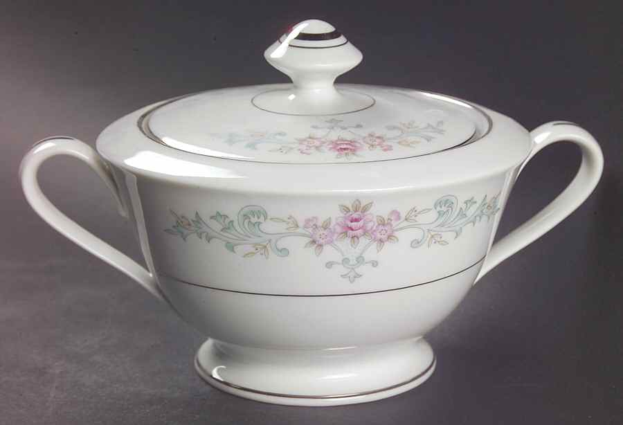 Jennifer Sugar Bowl & Lid by Harmony House China-1