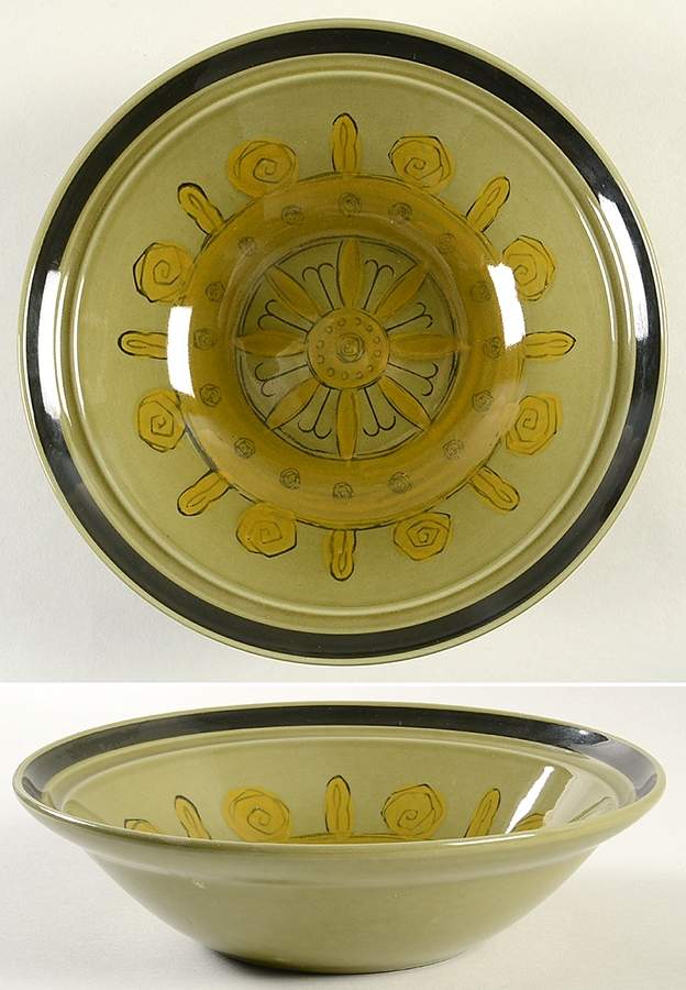 Kashmir 9" Round Vegetable Bowl by Harmony House China-1