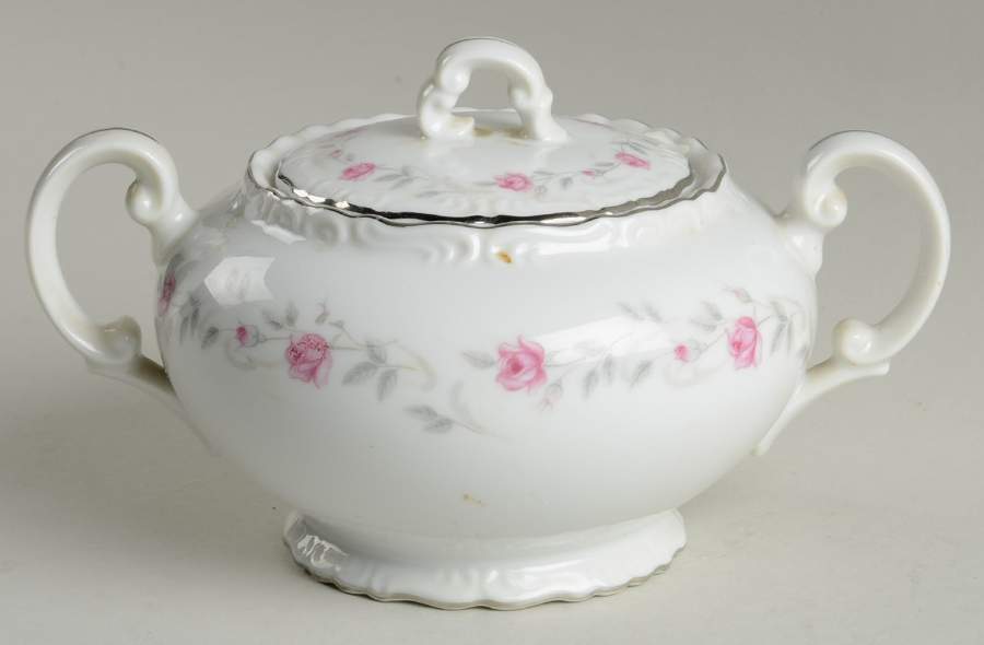 Katherine Sugar Bowl & Lid by Harmony House China-1