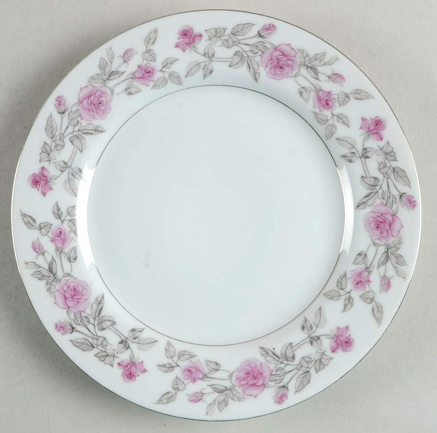 Laura Charcoal Salad Plate by Harmony House China-1