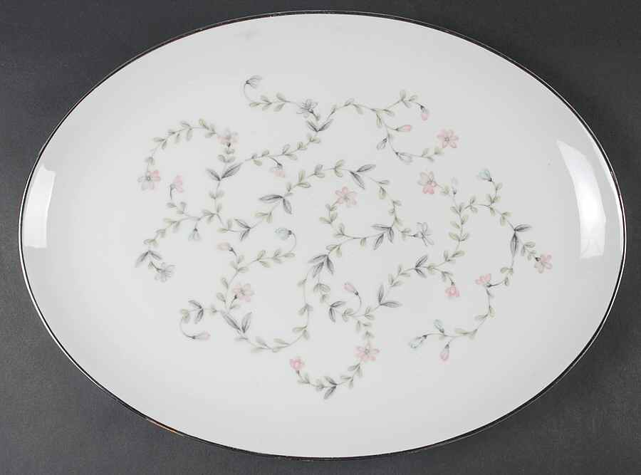 Linda 16" Oval Serving Platter by Harmony House China-1