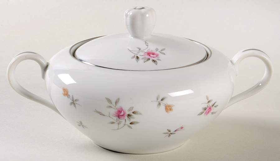 Lorraine Sugar Bowl & Lid by Harmony House China-1
