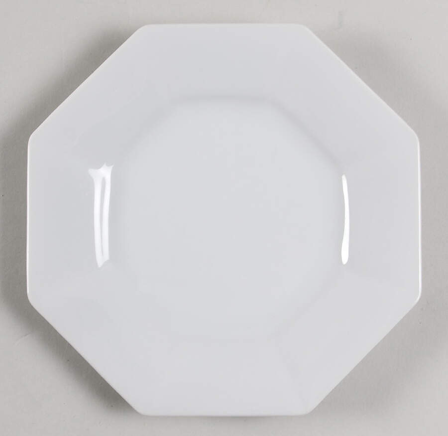 Lynette White Bread & Butter Plate by Harmony House China-1