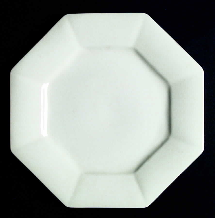 Lynette White Dinner Plate by Harmony House China-1