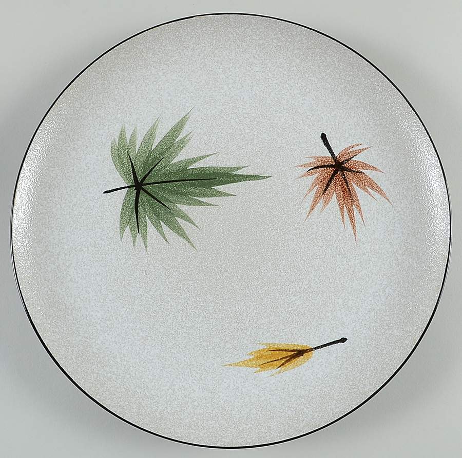 Maple Leaf 11" Chop Plate (Round Platter) by Harmony House China-1