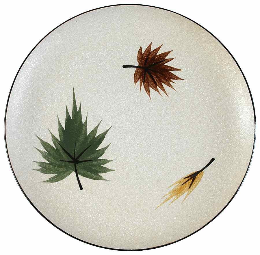 Maple Leaf 12" Chop Plate (Round Platter) by Harmony House China-1