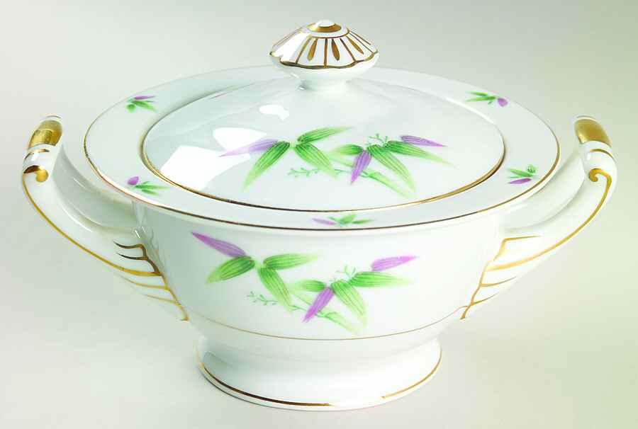 Mandarin Sugar Bowl & Lid by Harmony House China-1